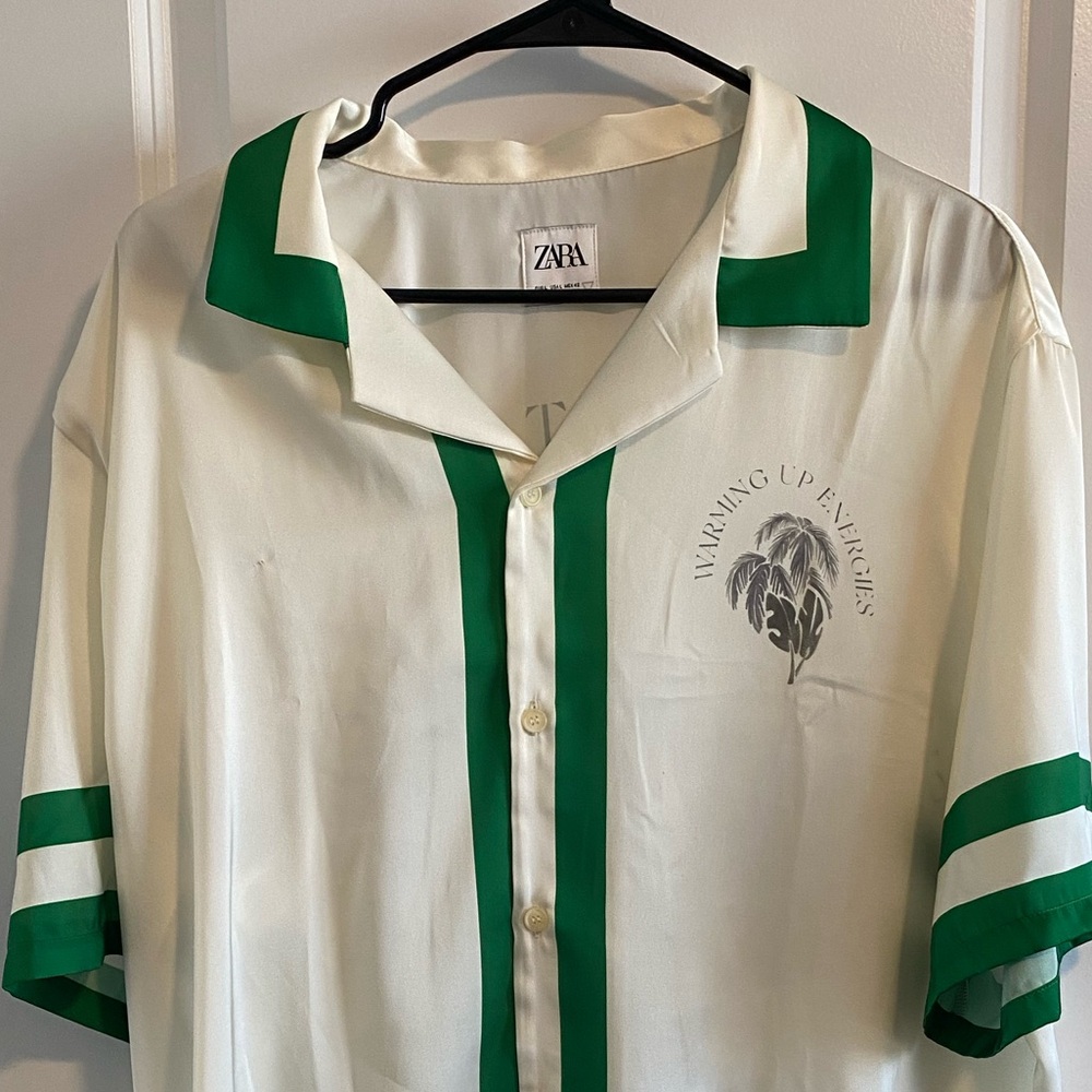 Zara Camp Collar Shirt